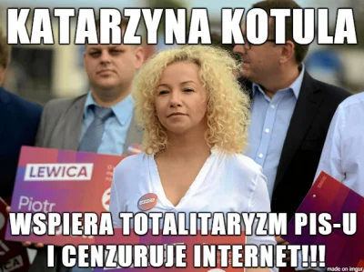 moby22 - Rozliczamy zamordystów! Katarzyna Kotula z Lewicy wspiera pisiorski totalita...