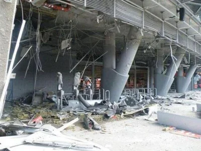 S.....a - Stadion Szachtara taki ładny też #!$%@? zbombardowali