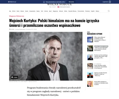 uysy - Zapowiada się interesujący wywiad z Wojtkiem Kurtyką:
https://wspinanie.pl/20...