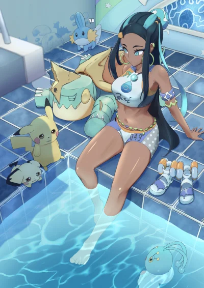 bakayarou - #randomanimeshit #pokemon #nessa #anime