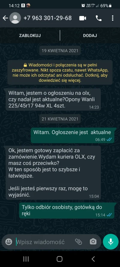 marianVR6 - @certpl: dostałem taką wiadomość na Whatsapp