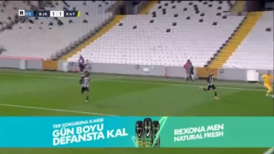 WHlTE - Beşiktaş 1:[1] Kayserispor - Pedro Henrique 
#besiktas #inneligi #golgif #me...