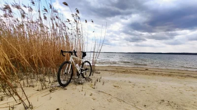 mtos - Pierwsze #100km w tym roku. Paskudnie mnie wszystko boli. Ale trasa bardzo mal...