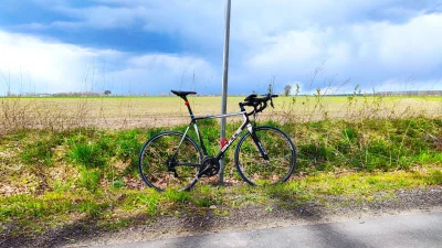 sucharixx - 45 km. Kurła śnieg słońce deszcz wiatr z 40km/h, a idź pan z taką jazdą
#...