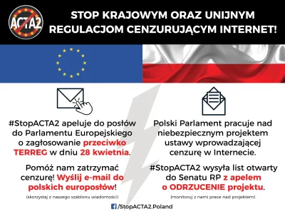 moby22 - StopACTA2: Piszemy do europosłów w sprawie TERREG! Głosowanie już 28 kwietni...