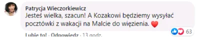 T.....e - @Xreak: Spytaj się obiektywnej pani dziennikarz, chce wywiad przeprowadzać ...