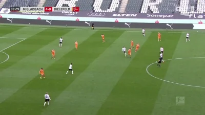 WHlTE - Borussia Mönchengladbach 5:0 Arminia Bielefeld - Alassane Pléa 
#mynszenblab...