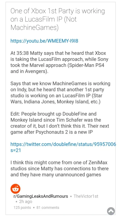 skuld - #xbox #konsole
Ps ma Marvela, czyżby Xbox miał Star Warsy?