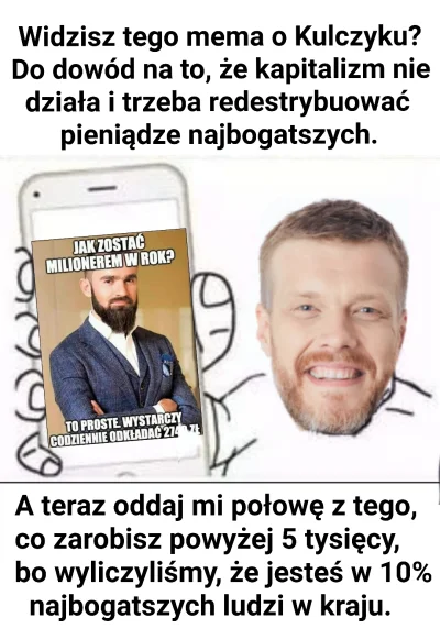 s.....i - > Ty to po co w ogole podatki? Przecież w myśl tego libkowego straszaka-kar...