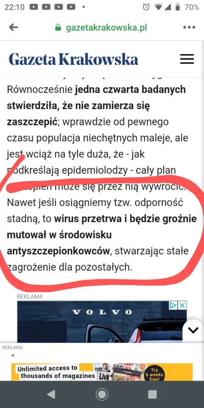 minus273 - @erayman nieeee trzeba szczepić, szczepić, szczepić szczepionka która nie ...