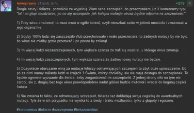 Lonowy_barber - Jeśli boisz się covida to się zaszczep - będziesz bezpieczny.

Jeśl...