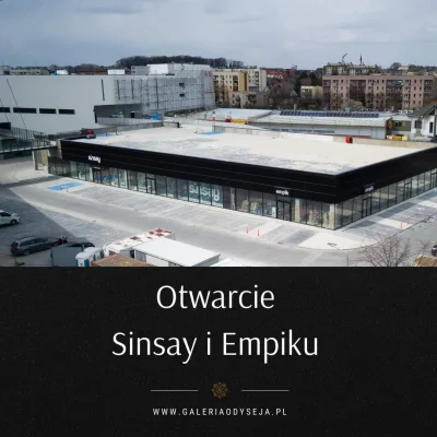 Maciejk5 - Sinsey w jeszcze budującej się galerii Odyseja w Brzesku już dziś otwarty ...