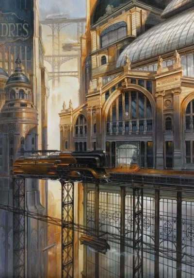 Borealny - Didier Graffet
#grafika #ilustracja #steampunk #scifi #scifiart