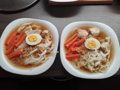 Kolorowy_korektor - Taki pseudo ramen dziś zrobiłam, wygląda o wiele lepiej niż smaku...