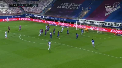 WHlTE - Eiibar 0:1 Real Sociedad - Alexander Isak 
#eibar #realsociedad #laliga #gol...