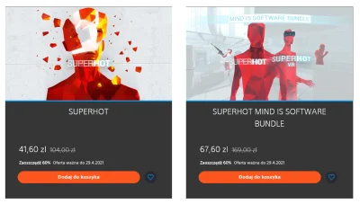 non-serviam - Byczki czym się różnią te dwie wersje #superhot bo nie mogę doczytać? J...