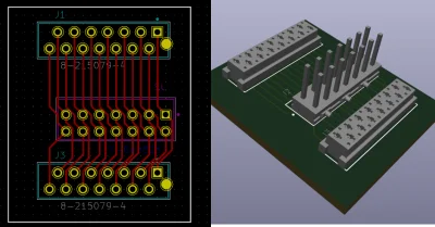 kafapre - Mam prosty projekt w #kicad - pic rel - i chciałbym zamówić wykonanie go. O...