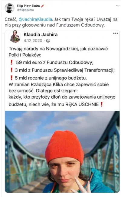 T.....r - @prawiedobrze: Fundusz odbudowy jest dobry. Tak po prostu. Tymczasem POmyle...