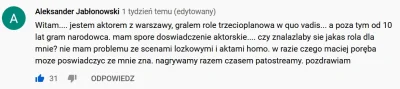 antoniusz_marek - ciekawy komentarz pod filmem...