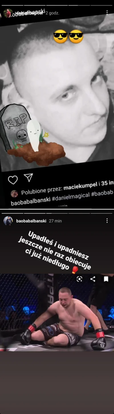 MrPrado30 - Walka na instagramie się rozpoczyna czyli już chyba oficjalnie Dana będzi...