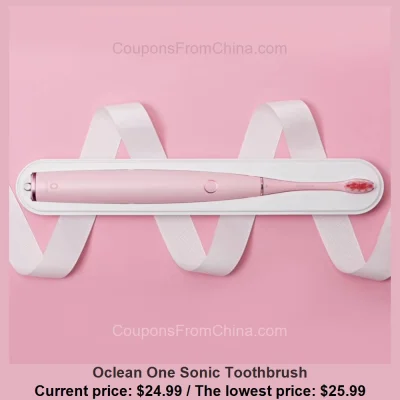 n____S - Oclean One Sonic Toothbrush
Cena: $24.99 (najniższa w historii: $25.99)
Ko...