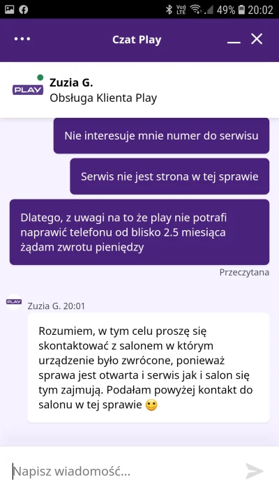 raduko35 - Jutro jadę do salonu. 
@play_polska dlaczego nie odpisujecie na FB?