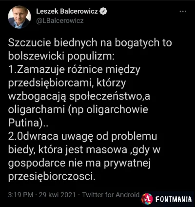 CipakKrulRzycia - #polityka #polska #gospodarka #ekonomia 
#balcerowicz #bekazlewact...