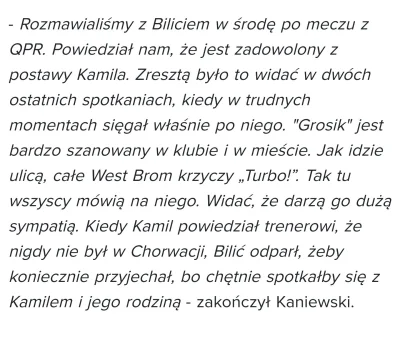 Trzesidzida - @Castries A wiecie że jak Grosicki przechadza się ulicami angielskich m...