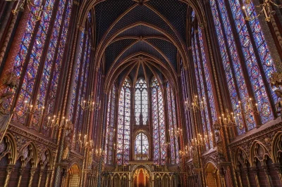 Yourisu - Sainte-Chapelle, Paryż, Francja

#architektura #architekturawnetrz #fotogra...