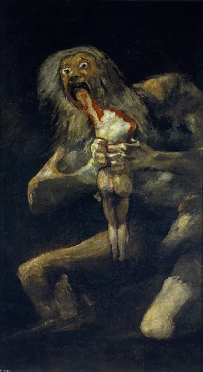caiuscosades - @caiuscosades: oryginał Francisco de Goya (1819 r.)