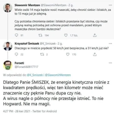 Tojamoze_pozamiatam - Nie chce wchodzić w dyskusję o obostrzeniach ale Śmieszek ma tu...