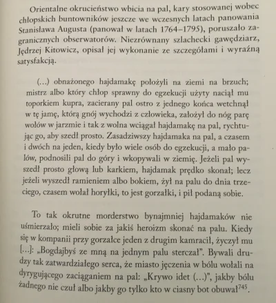 Mateusz - @drim: aż przypomniało mi się nabijanie na pal jako karę dla chłopstwa za b...