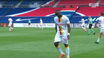 WHlTE - PSG 2:[1] Lens - Ignatius Ganago
#psg #lens #ligue1 #golgif #mecz