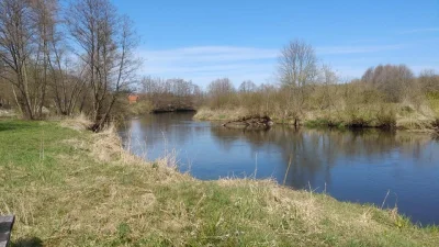 gramwmahjonga - Słupia to piękna rzeka. Cały czas się mijamy na trasach. Dziś ponad 5...