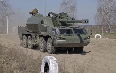 Aryo - Testy na ukraińskim poligonie czeskiej artylerii samobieżnej Dana-M2. Ukraina ...