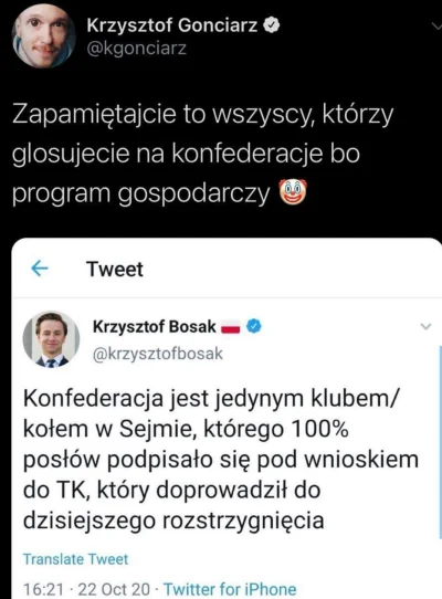 milymirek - Gonciarz na twitterze: "nieważny ich program gospodarczy bo aborcja".
Go...