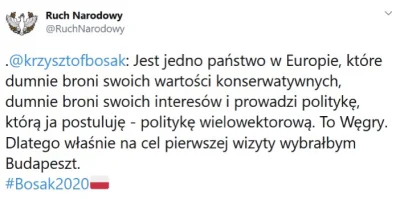 pablosik - Czy ktoś może mi przypomnieć jakie stanowisko ma Konfederacja wobec Węgier...