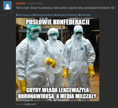 milymirek - Te desperackie oszukiwanie siebie, że "przecież ta Konfa jest zła, to prz...