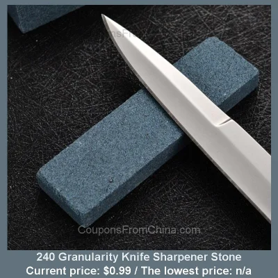 n____S - 240 Granularity Knife Sharpener Stone
Cena: $0.99
Koszt wysyłki: $0.00
Sk...