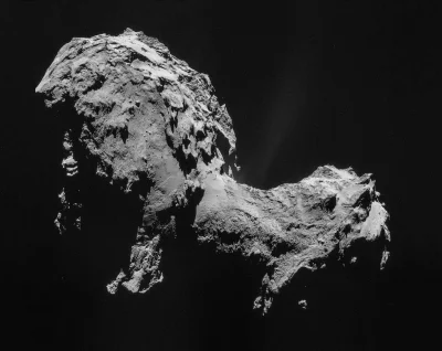 SpaceNext - Zdjęcie komety 67P/Czuriumow-Gierasimienko wraz z uchwyceniem jej powierz...