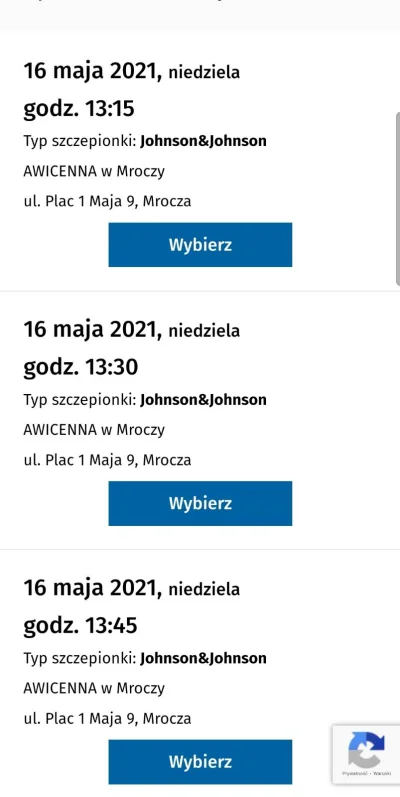 jeicamc - @FrasierCrane: a ktoś bierze Johnson&Johnson? Jedna dawka, blisko Bydgoszcz...