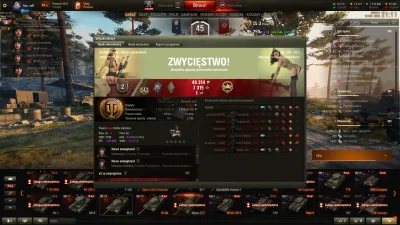 Kaczorra - @hlorek: jedyny czołg, na którym zrobiłem 3MOE, wspaniała ruska gniotsa ni...