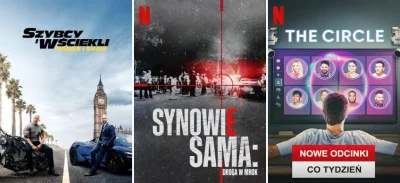 upflixpl - Aktualizacja oferty Netflix Polska

Dodane tytuły:
+ Synowie Sama: Drog...