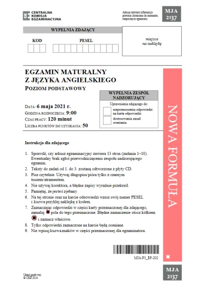 M.....u - Plusik i wysyłam całego pdf'a. 

SPOILER

#matura #angielski