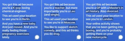 Earna - Signal pokazał fajną spersonalizowaną reklamę korzystającą z danych fejsbooka...