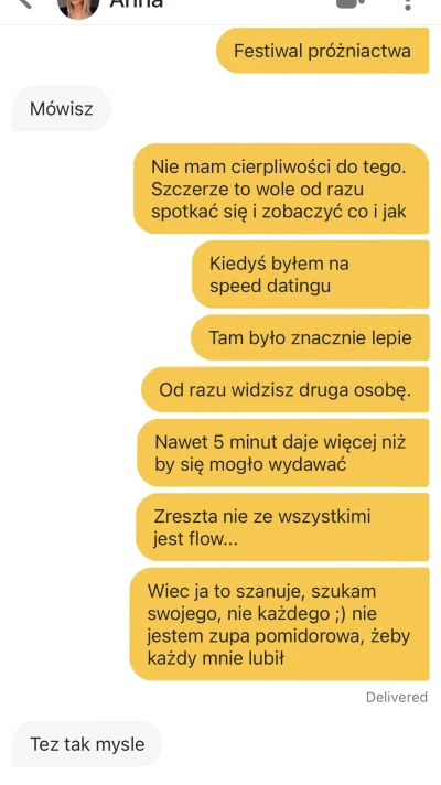 onemanarmy - Lubię takie elokwentne wygadane laski. #tinder #badoo #podrywajzwykopem