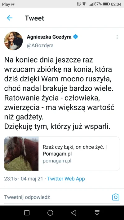 grzsci - O chui! Gozdyra #!$%@? się do innych o jakieś zbiórki, a sama żebra na jakie...