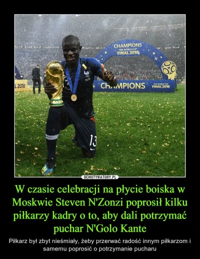 ProstyRolnikZPodlasia - fajnie, że w tym całym, śmiesznym piłkarskim świecie jest tak...