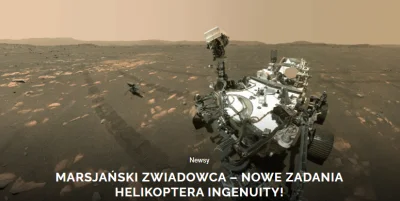 SpaceNext - Podniebny zwiadowca na Marsie! 

W ostatnim newsie informowaliśmy, że w...