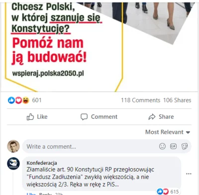 Trelik - Hołownia płakał jak #polska2050 głosowała za funduszem?

#konfederacja #be...